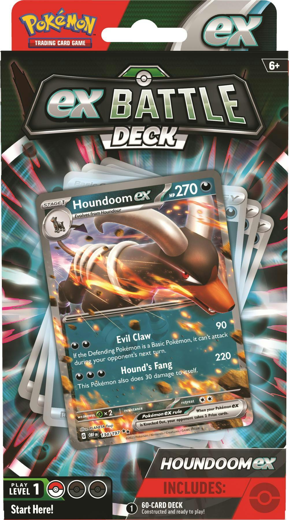 Pokemon - TCG Melmetal Houndoom EX Battle Deck Pokemon - TCG Melmetal Houndoom EX Battle Deck