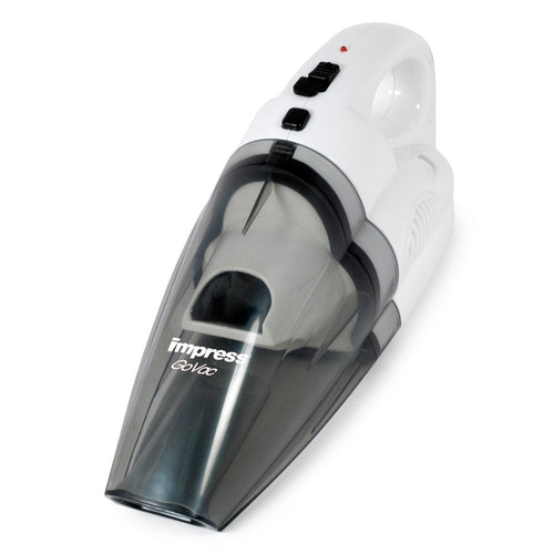 Impress  GoVac Rechargeable Handheld Vacuum Cleaner- White
