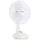 Impress  12 Inch 3 Speed Oscillating Table Fan in White