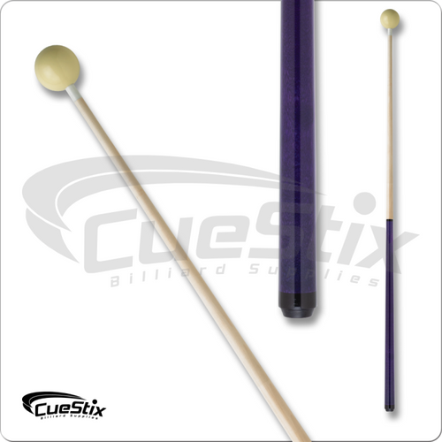 Junior IPJRC Cue With Attached Ball - 44in - Purple Handle Pool Cues