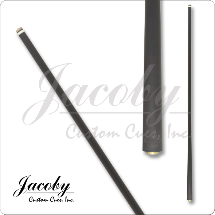 Jacoby JCBCF1 Uni-Loc Black Carbon Fiber Shaft - 12.3mm CUES