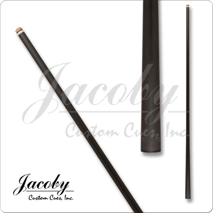 Jacoby JCBCF2 Uni-Loc Black Carbon Fiber Shaft - 11.8mm CUES
