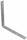 Geared2Golf 10in. Zinc Corner Brace