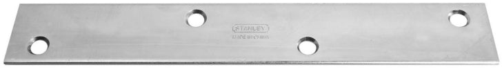 Stanley Hardware 12in. X 1-.09in. Zinc Plated Mending Plates Without Screws  220335