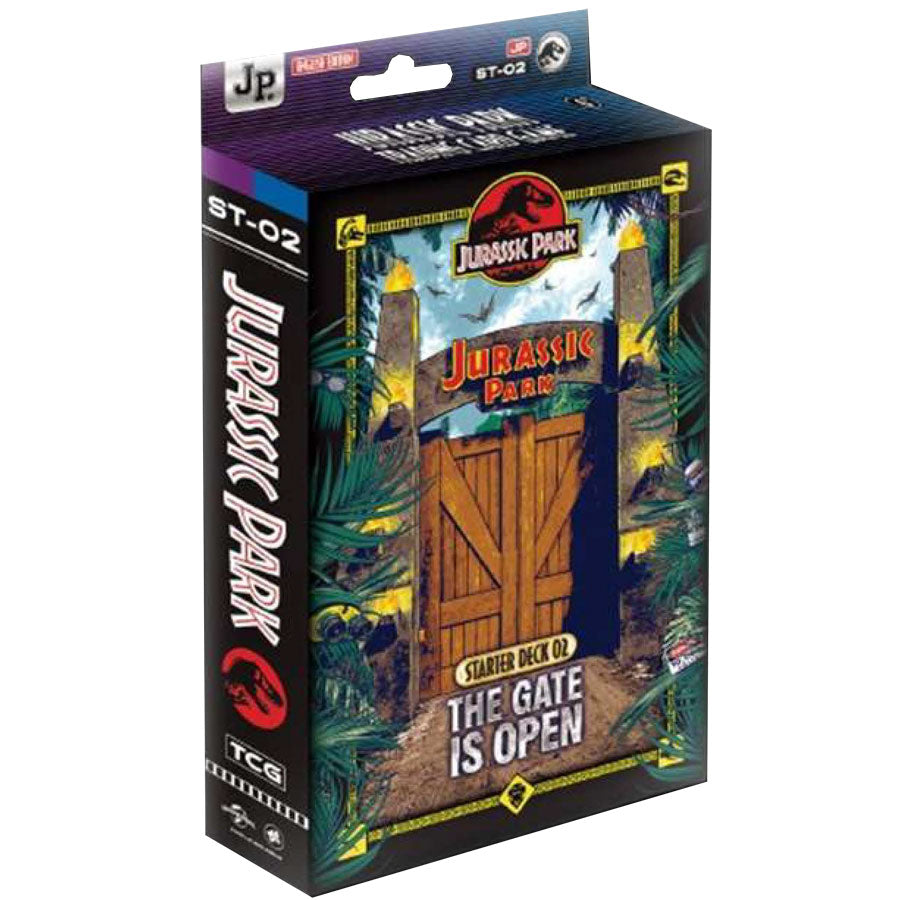 Cardmonster Inc -  Jurassic Park Tcg: Starter Deck 02: The Gate Is Open St-02 (6Ct) (Wave 2) Pre-Order