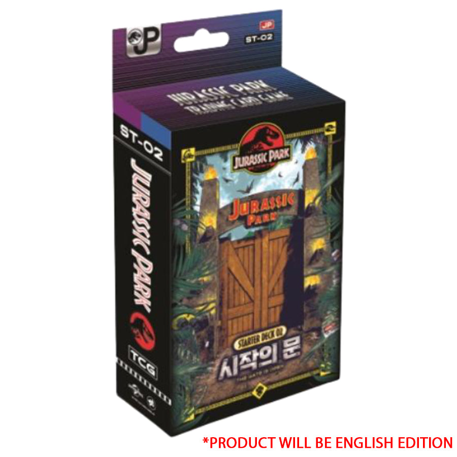 Cardmonster Inc -  Jurassic Park Tcg: Starter Deck 02: The Gate Is Open St-02 (6Ct) Pre-Order