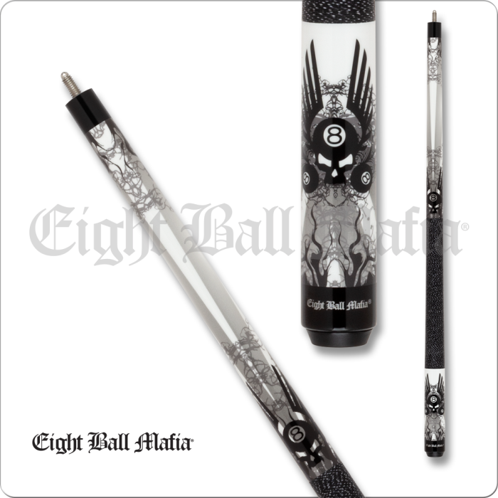 Eight Ball Mafia JREBM01 Junior Series Cue - 52in Pool Cues