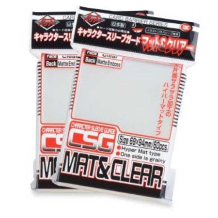 Kmc Sleeves/Tundra Investments -  Gaming Card Sleeve - Kmc Sleeve: Character Guard Clear Matte
