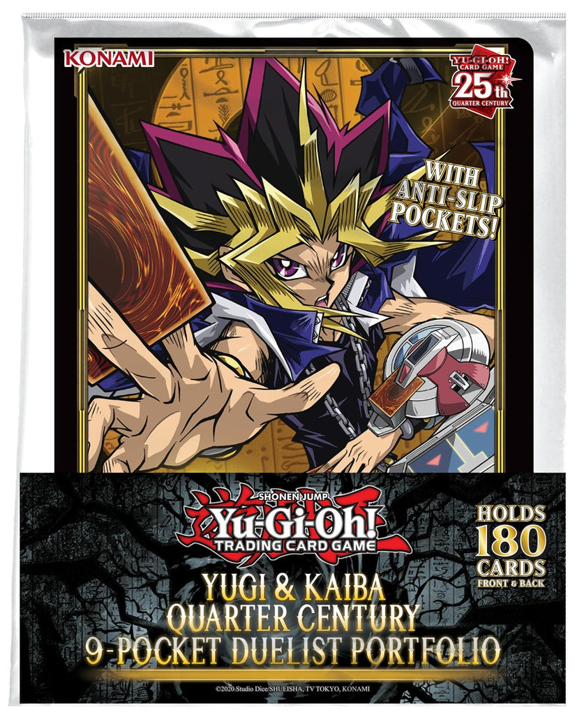 Konami - Yu-Gi-Oh! Yugi & Kaiba Quarter Century 9 - Pocket Duelist Portfolio