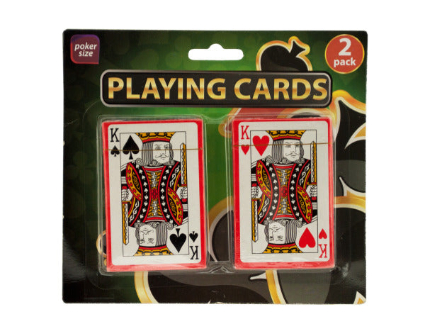 Bulk Buys NY020-72 Plastic Coated Playing Cards -Pack of 72