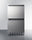 18 Inch 2 Drawer Refrigerator In ADA Height For Outdoor Or Indoor Use - ADRD18OS Summit