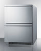 24'' Wide Indoor/Outdoor ADA Compliant Drawer Refrigerator In Stainless Steel - ADRD24 Summit