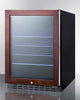 24'' Wide ADA Compliant /Commercial Beverage Center With Panel-Ready Door Trim - ALBV2466PNR Summit