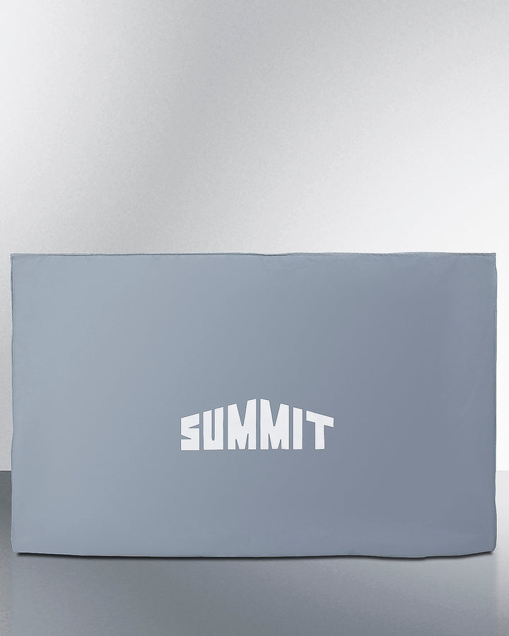 Mobile Outdoor Kitchenette With Refrigerator, Sink, Storage Cabinet, And Slide-Out Waste Bins - CARTOS54RS Summit