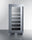 15'' Wide Built-In Wine Cellar With Seamless Stainless Steel Door Trim - CL155WCLHD Summit Classic