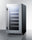 18'' Wide Built-In Wine Cellar With Seamless Stainless Steel Trimmed Glass Door - CL18WC Summit Classic