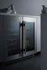 18'' Wide Built-In Wine Cellar With Seamless Stainless Steel Trimmed Glass Door - CL18WC Summit Classic
