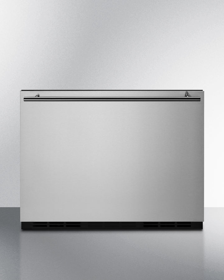 21.5'' Wide Single Drawer Bulit-In Refrigerator For Indoor Or Outdoor Use With Panel-Ready Front - FF1DSS Summit