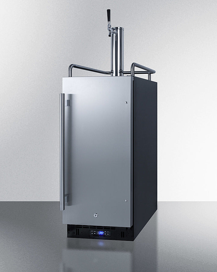 15'' Wide Built-In Undercounter Wine Dispenser - SBC15WK Summit