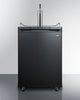 Built-In Commercially Listed Beer Dispenser, Auto Defrost With Digital Thermostat And Black Exterior Finish - SBC635MBI7 Summit Commercial