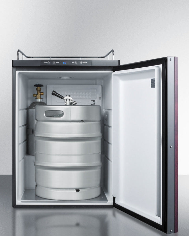 Built-In Beer Dispenser, Auto Defrost With Digital Thermostat And Panel-Ready Door - SBC635MBINKIF Summit