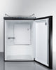 Built-In Beer Dispenser In Black, Auto Defrost With Digital Thermostat - SBC635MBINK Summit