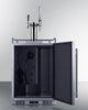 Built-In Commercially Approved Dual Tap Combo Cold Brew And Nitro Coffee Kegerator In Stainless Steel - SBC682CMTWIN Summit