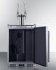 Built-In Commercially Approved Dual Tap Nitro Coffee Kegerator In Stainless Steel - SBC682NCFTWIN Summit