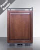 Built-In Commercially Approved Kegerator With Panel-Ready Door, No Tap Kit Included - SBC682NKPNR Summit