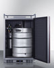 Built-In Commercially Approved Kegerator With Panel-Ready Door, No Tap Kit Included - SBC682NKPNR Summit