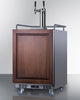 Built-In Commercially Approved Dual Tap Wine Kegerator In Stainless Steel With Panel-Ready Door - SBC682PNRWKDTWIN Summit