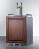Built-In Commercially Approved Dual Tap Wine Kegerator In Stainless Steel With Panel-Ready Door - SBC682PNRWKDTWIN Summit