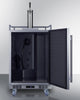 Built-In Undercounter Outdoor Single Tap Beer Kegerator In Complete Stainless Steel - SBC683OS Summit