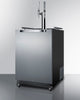 Commercial Indoor/Outdoor Cold Brew Nitro-Infused Coffee Dispenser With Dual Tap Kit Included - SBC696OSNCFTWIN Summit Commercial