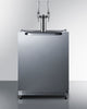 Commercial Indoor/Outdoor Cold Brew Nitro-Infused Coffee Dispenser With Dual Tap Kit Included - SBC696OSNCFTWIN Summit Commercial