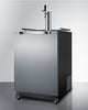 Commercial Indoor/Outdoor Beer Dispenser With Tap Kit And Taplock Included - SBC696OSTL Summit Commercial