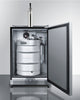 Commercial Indoor/Outdoor Beer Dispenser With Tap Kit And Taplock Included - SBC696OSTL Summit Commercial