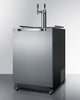 Commercial Indoor/Outdoor Beer Dispenser With Dual Tap Kit Included - SBC696OSTWIN Summit Commercial