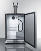 Commercial Indoor/Outdoor Beer Dispenser With Dual Tap Kit Included - SBC696OSTWIN Summit Commercial