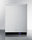 Frost-Free Outdoor Freezer With Digital Thermostat, LED Light, Black Cabinet, Lock, Stainless Steel Door And Horizontal Handle - SPFF51OSSSHH Summit