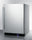 Frost-Free Outdoor Freezer In Complete Stainless Steel, With Digital Thermostat, LED Lighting, And Lock - SPFF51OSCSSIM Summit