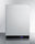 Frost-Free Outdoor Freezer  With Black Cabinet, Stainless Steel Door, Digital Thermostat, LED Lighting, And Lock - SPFF51OS Summit