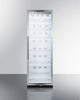 Commercial Beverage Merchandiser With 12.6 Cu.Ft. Capacity, Digital Thermostat, Self-Closing Door, And Stainless Steel Cabinet - SCR1400WCSS Summit Commercial