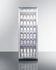 Commercial Full-Size Wine Cellar With Champagne Style Shelving - SCR1401LHCHCSS Summit Commercial