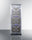 Commercial Full-Sized Wine Cellar With Diamond Style Shelving - SCR1401XCSS Summit Commercial
