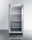 15'' Wide Built-In Undercounter Glass Door Beverage Cooler For Home Or Commercial Use, With Digital Controls, Lock, LED Light, And Black Cabinet - SCR1536BG Summit