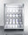 Commercial Built-In Undercounter Wine Cellar With Champagne Style Shelving - SCR610BLCH Summit Commercial