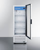 21'' Wide Upright Glass Door Commercial Beverage Center - SCR801G Accucold Commercial