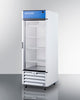 Full-Sized Glass Door Commercial Beverage Center - SCRR261G Accucold Commercial