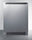 Outdoor Refrigerator , With Lock, Digital Thermostat, Black Cabinet, And Stainless Steel Door - SPR623OSCSS Summit